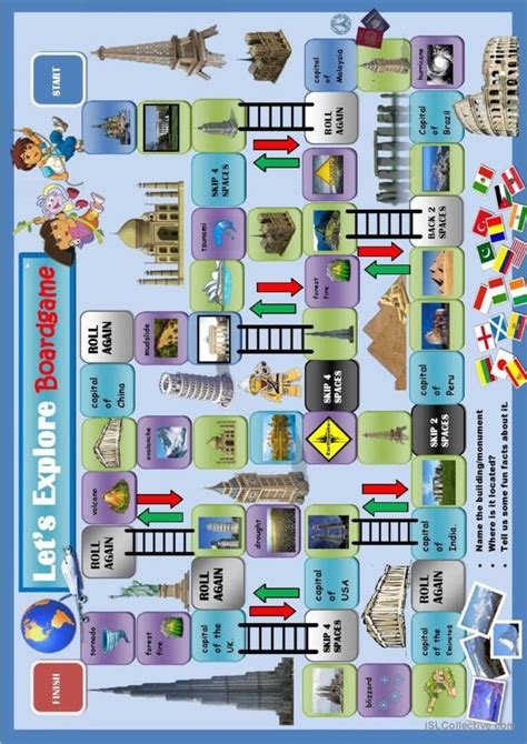 Around The World Boardgame Boar English ESL Worksheets Pdf Doc Em 2024