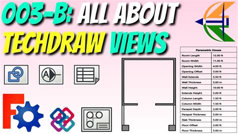 003 B All About Views TechDraw For BIM In FreeCAD Full Course