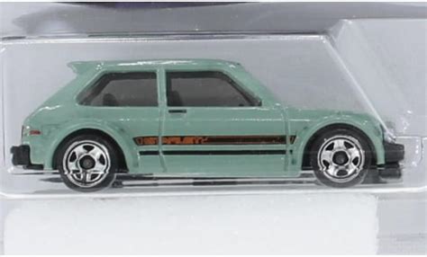 Diecast model cars Toyota Starlet 1 64 Hot Wheels KP61 grün 1981 1 64 Alldiecast us