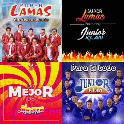 Junior Klan Super Lamas Los 7 Latinos Master Kumbia Y Cumbias Para