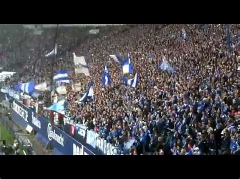 Schalke BVB 2 1 Nordkurve Stimmung YouTube