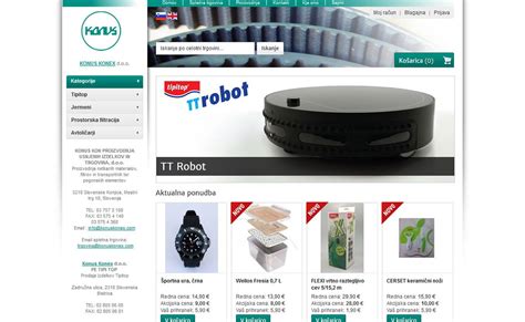 Reference Spletna Trgovina Konus Konex