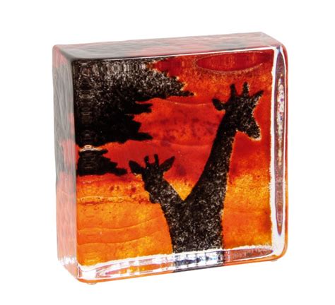 Giraffes Safari Sandcasts Caithness Glass Paperweights And Artglass Caithness Glass