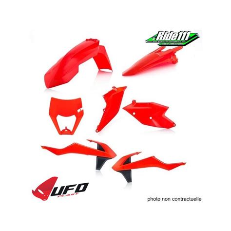 Kit plastiques UFO Complet KTM 125 à 530 EXC et EXCF