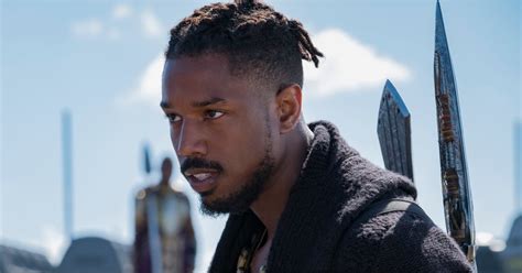Black Panther Interview With Michael B Jordan Popsugar Entertainment