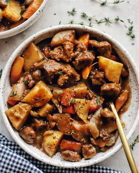 Incredibly Easy Vegan Crockpot Beef Stew Plantifully Based