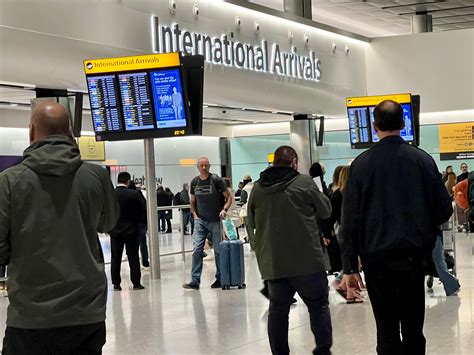 Heathrow passengers face hours of delays as airport hit by staff