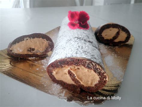 La Cucina Di Molly Rotolo Di Cioccolato Al Mascarpone E Orzocaffe