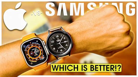 WHICH IS BETTER Apple Watch Ultra Vs Galaxy Watch 5 Pro Review