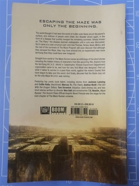 Maze Runner Scorch Trials Official Graphic Novel Prelude Hobbies