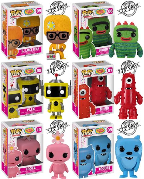 The Blot Says Yo Gabba Gabba Pop Television Vinyl Figures By Funko