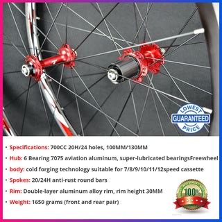 Pasak Palws C Wheel Set Road Bike H Ultralight Alloy Sealed