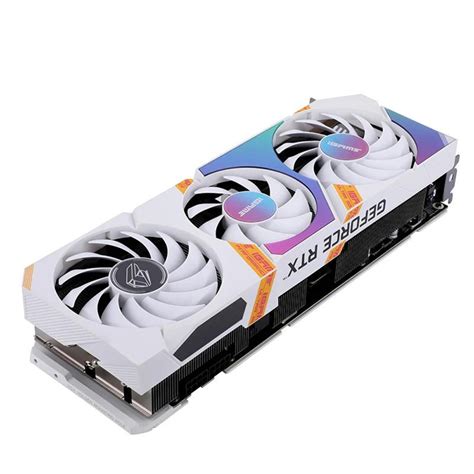 Vga การ์ดแสดงผล Colorful Igame Geforce Rtx 3060 Ti Ultra W Oc G6x V2