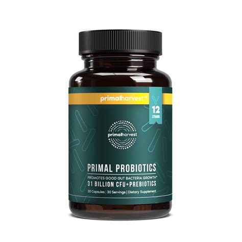 Primal Probiotics And Prebiotics For Women And Men 🥇