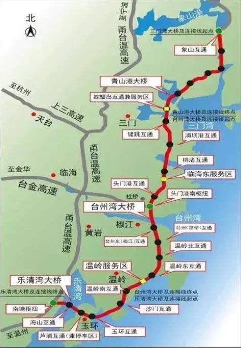 国内 速度！浙江台州沿海高速本月中旬通车，为甬台温高速车流减压