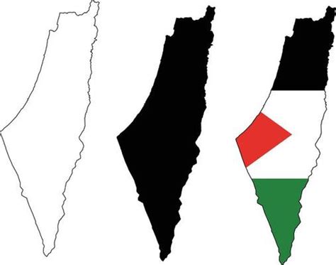 Palestine Map Vector Art, Icons, and Graphics for Free Download