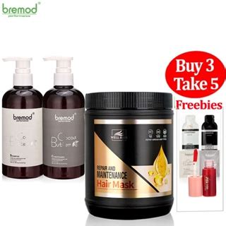 Bremod 400ml Hair Conditioner Shampoo Washing Care Repair Scalp