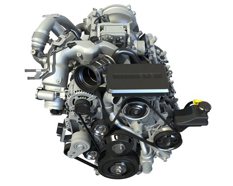 2017 V8 Turbo Engine – 3D Horse