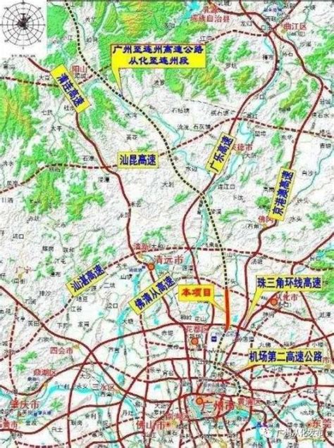 广连高速花都至从化段将于2023年建成通车 广州本地宝