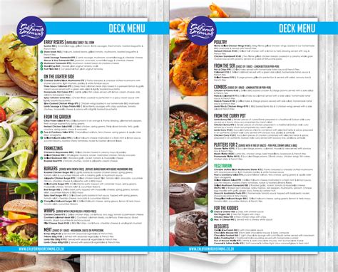 California Dreaming Durban Menu Prices 2024