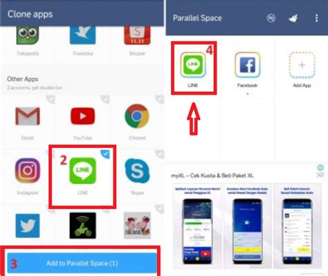 Terbaru Ini Cara Membuat 2 Akun Line Dalam 1 Hp Android