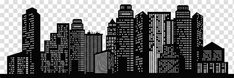 Black Cityscape Art New York City Chicago Skyline Silhouette Cityscape