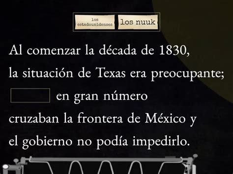 Causas De La Guerra De México Contra Estados Unidos 1846 1848 Completa La Oración