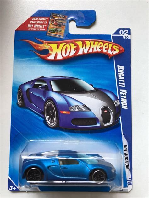 Hot Wheels Bugatti Veyron Blue Hobbies Toys Toys Games On Carousell