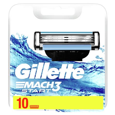 Gillette Mach3 Start Ostrza do maszynki do golenia dla mężczyzn 10 szt