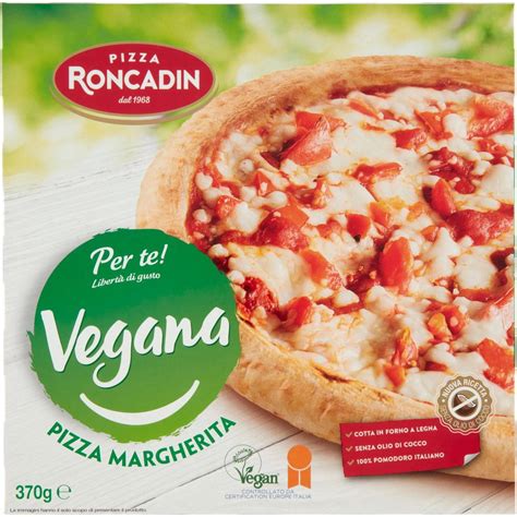 Pizza Margherita Vegana Con Pomodorini RONCADIN 377 G Coop Shop