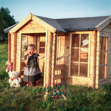 Maisonnette En Bois Pour Enfants Outdoor Toys Mika X X Cm