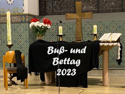 Bu Und Bettag Lutherpfarrei