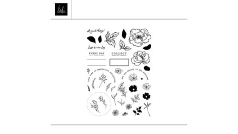 Digital Stamp Society Stamp Set September Heidi Swapp Shop