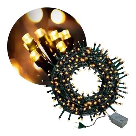 Guirnalda Led Mt De Navidad De Led Blanca Multicolor Mercadolibre