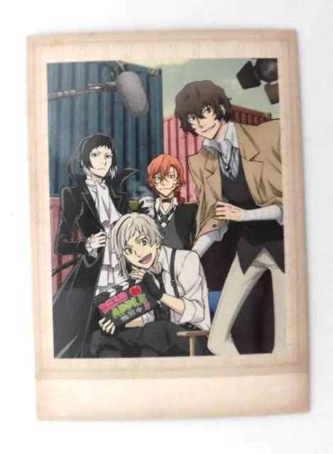 Bungo Stray Dogs Card Dazai Osamu Nakajima Atsushi Nakahara Chuya