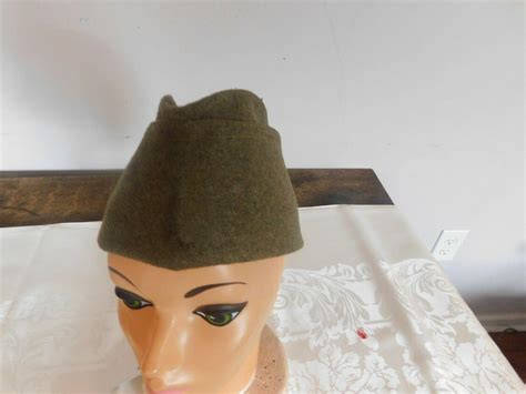 Original 1918 Wwi Garrison Cap Empire Cap Works 7 38 3904235068