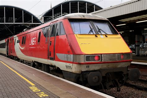 Class 91 91115 Lner Newcastle Central Lner Class 91 91115 Flickr