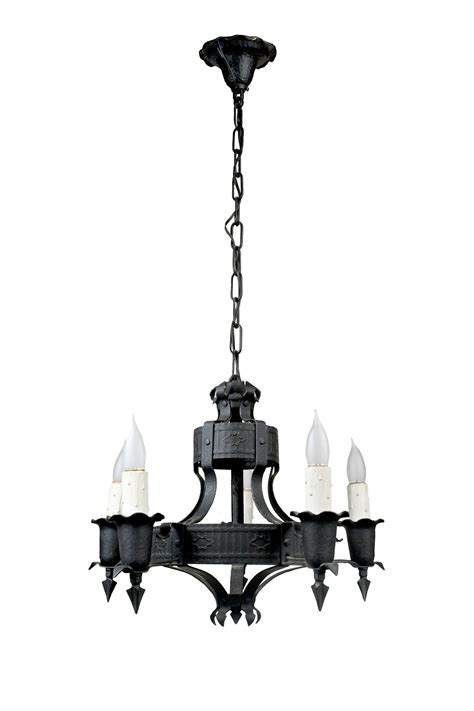 Hammered Arts And Crafts Chandelier — Architectural Antiques