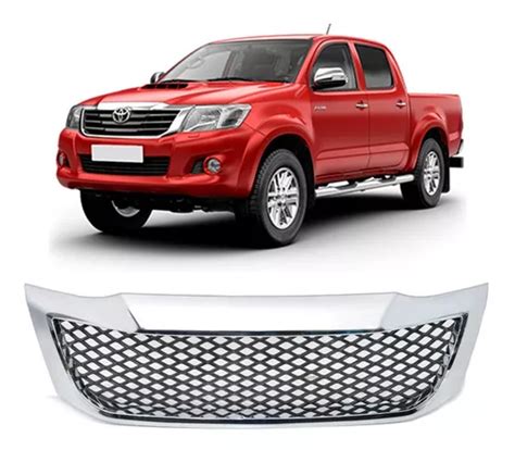 Parrilla Rejilla Frente Toyota Hilux Led Env O Gratis