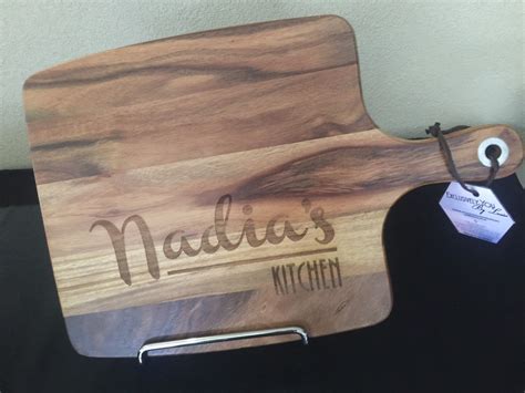 Personalised Kitchen Chopping Board Customised For Etsy