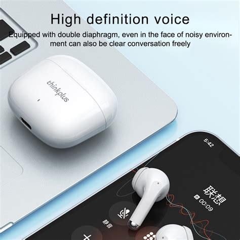 Lenovo Lp40 Pro Tws Wireless Bluetooth 51 Noise Reduction Earphone Black Aip6d8744bpb Us8