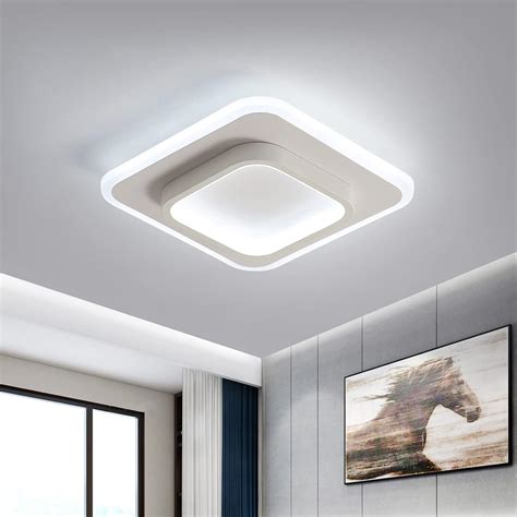 Aiskdan LED Deckenleuchte, 24W 2700LM Deckenlampe LED Flach, Moderne ...