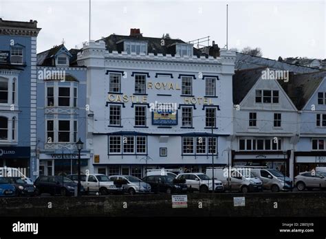 Royal Castle Hotel, Dartmouth, Devon Stock Photo - Alamy