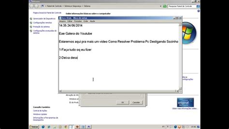Como Resolver Problema Pc Desligando Sozinho Youtube