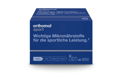 Omed Vital De Orthomol Sport Trinkfl Schchen Tabletten Kapseln Er