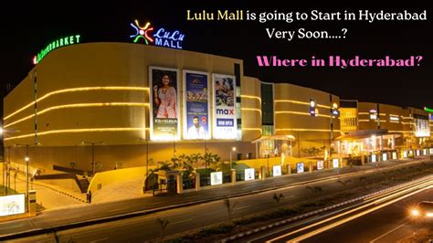 Abu Dhabi Based LULU MALL Is Coming To Hyderabad Very Soon LULU MALL