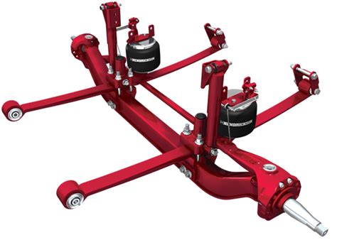 Hendrickson Airtek® Nxt Integrated Front Air Suspension And Steer