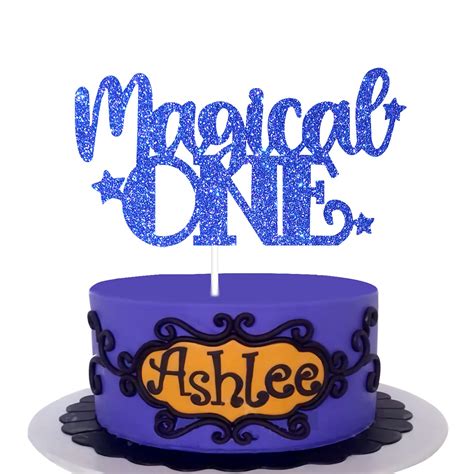 Buy Magical One Cake Topper Wizard St Birthday Cake Topper Magician