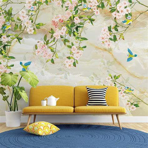 Yellow Background Wall Wallpaper In Jalandhar Wallpaper Shop In