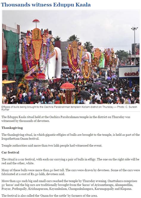 KOLLAM | Religious Centers & Shrines l Festivals l Kollam Pooram | Page ...